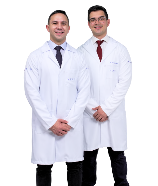 Dr. Pedro Franzon e Dr. Yan Linhares