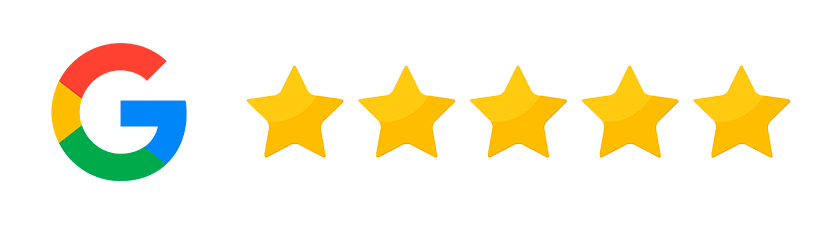 Nota 5.0 no Google — 5 estrelas
